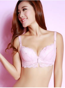 蜜格兒 新款奢華蕾絲時(shí)尚性感內(nèi)衣 刺繡花朵調(diào)整型聚攏深v文胸罩w3523
